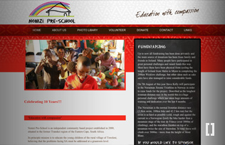 Nomzi Pre School - web design - view project detail