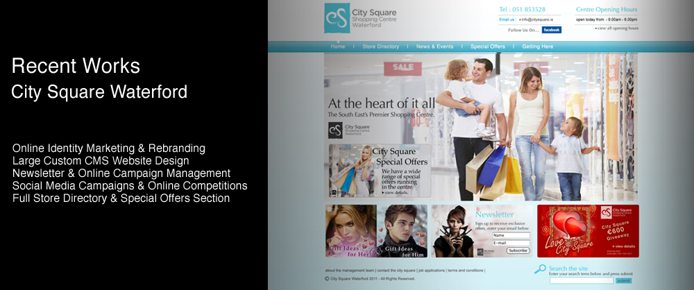 welcome to textboxdesign - City Square Online Development